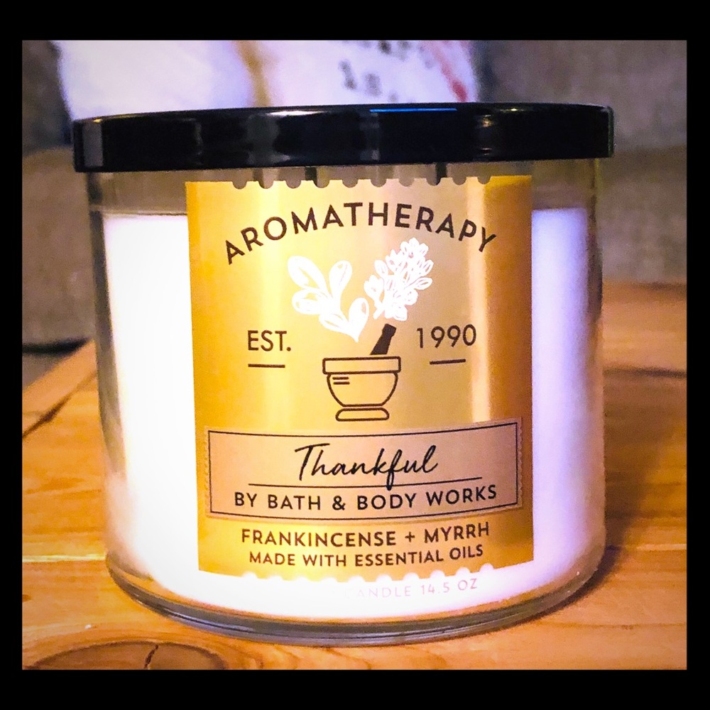 Bath & Bodyworks Aromatherapy Candle